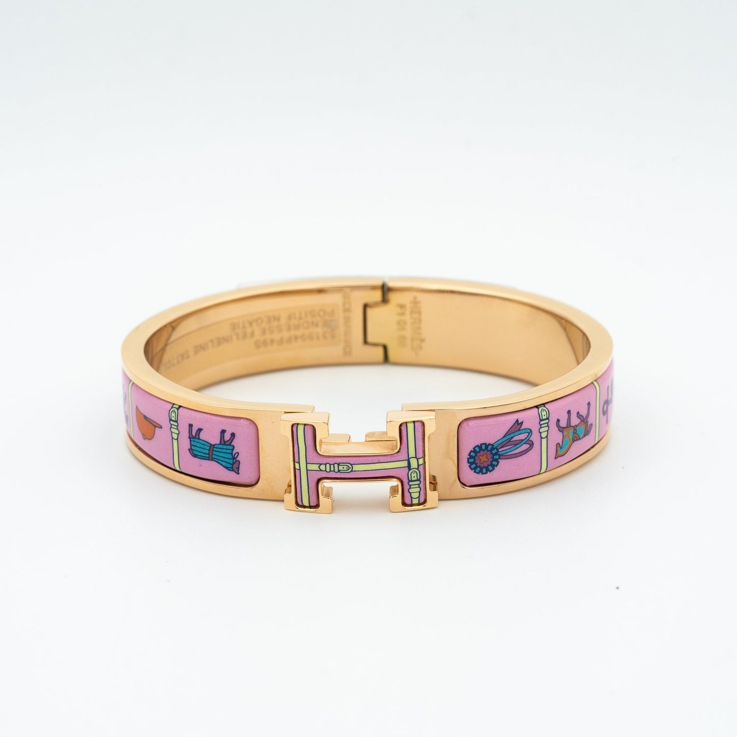 [Radiant Gem]¯H PINK GOLD BRACELET PINK CERAMIC