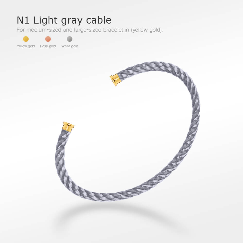 [Radiant Gem]¯FORCE SERIES BRACELET CABLES 50 CHOICES (DIY SELECTION)