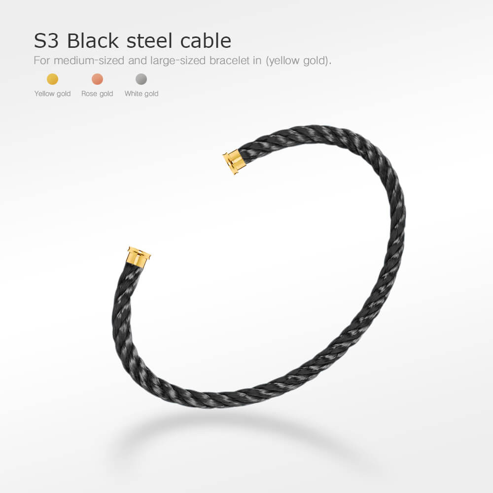 [Radiant Gem]¯FORCE SERIES BRACELET CABLES 50 CHOICES (DIY SELECTION)