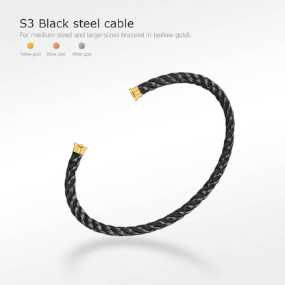 [Radiant Gem]¯FORCE SERIES BRACELET CABLES 50 CHOICES (DIY SELECTION)