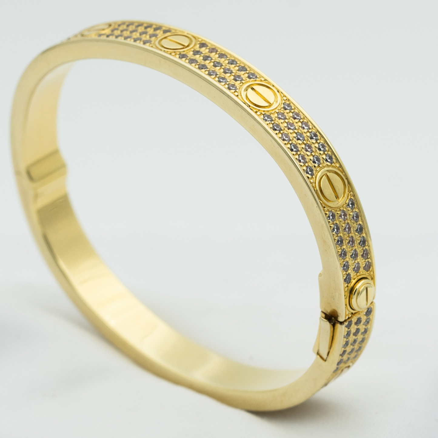 [Radiant Gem]¯LOVE BRACELET 6.1MM DIAMOND-PAVED
