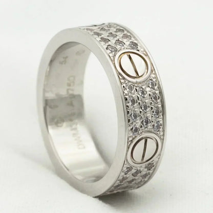 [Radiant Gem]¯LOVE RING 5.5MM DIAMONDS PAVED