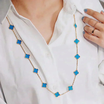 [Radiant Gem]¯CLOVER 20 MOTIFS TURQUOISE GOLD