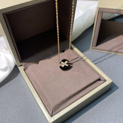 [Radiant Gem]¯JEUX DE PINK GOLD DIAMOND NECKLACE