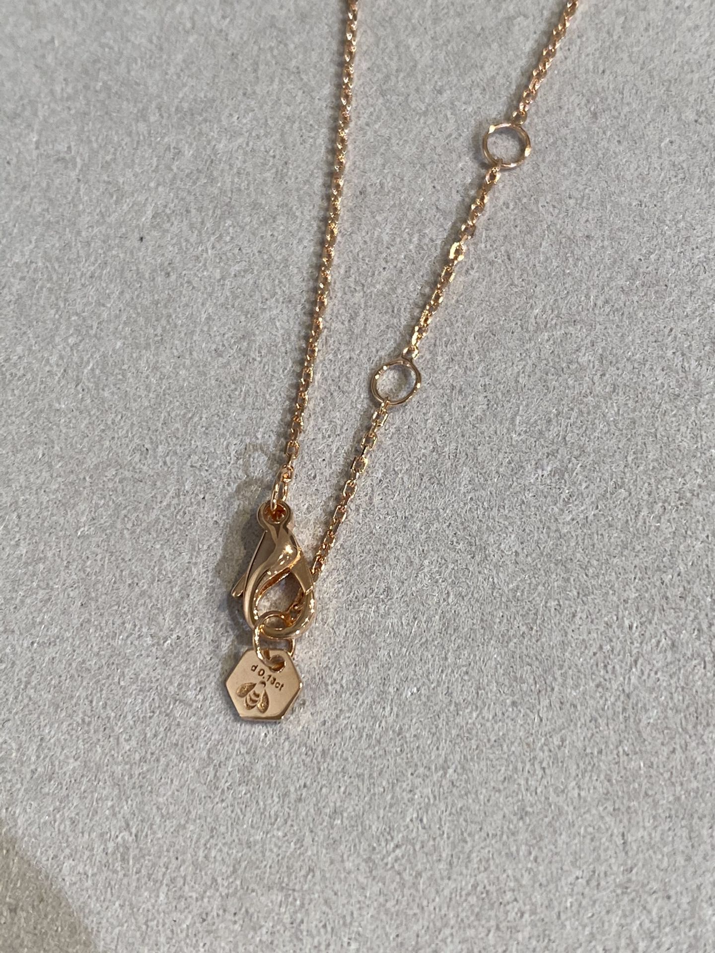 [Radiant Gem]¯BEE LOVE DIAMOND NECKLACE
