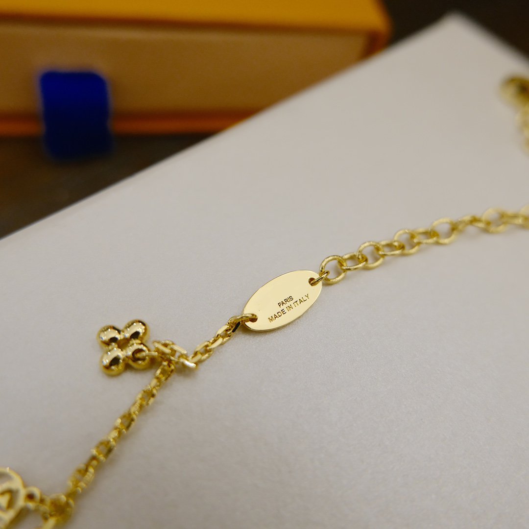 [Radiant Gem]¯BLOOMING SUPPLE NECKLACE BRASS
