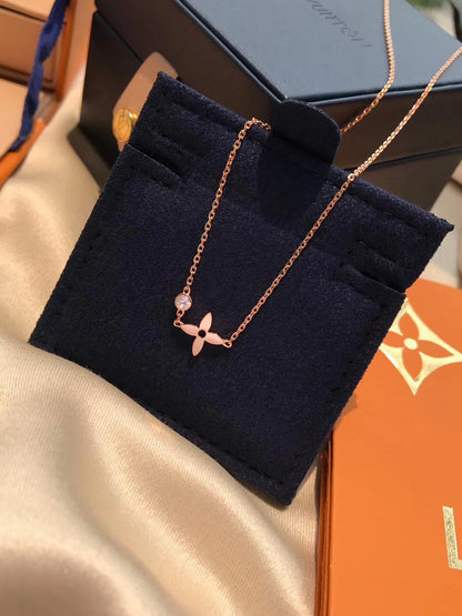 [Radiant Gem]¯BLOSSOM PENDANT PINK GOLD AND DIAMOND