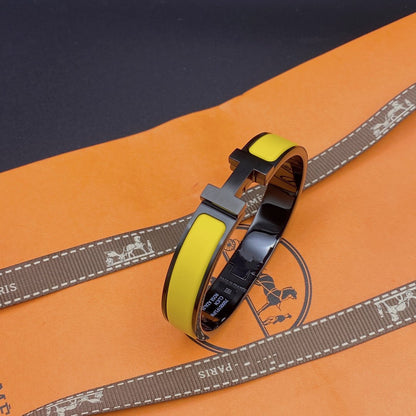 [Radiant Gem]¯CLIC HM SO BLACK YELLOW BRACELET