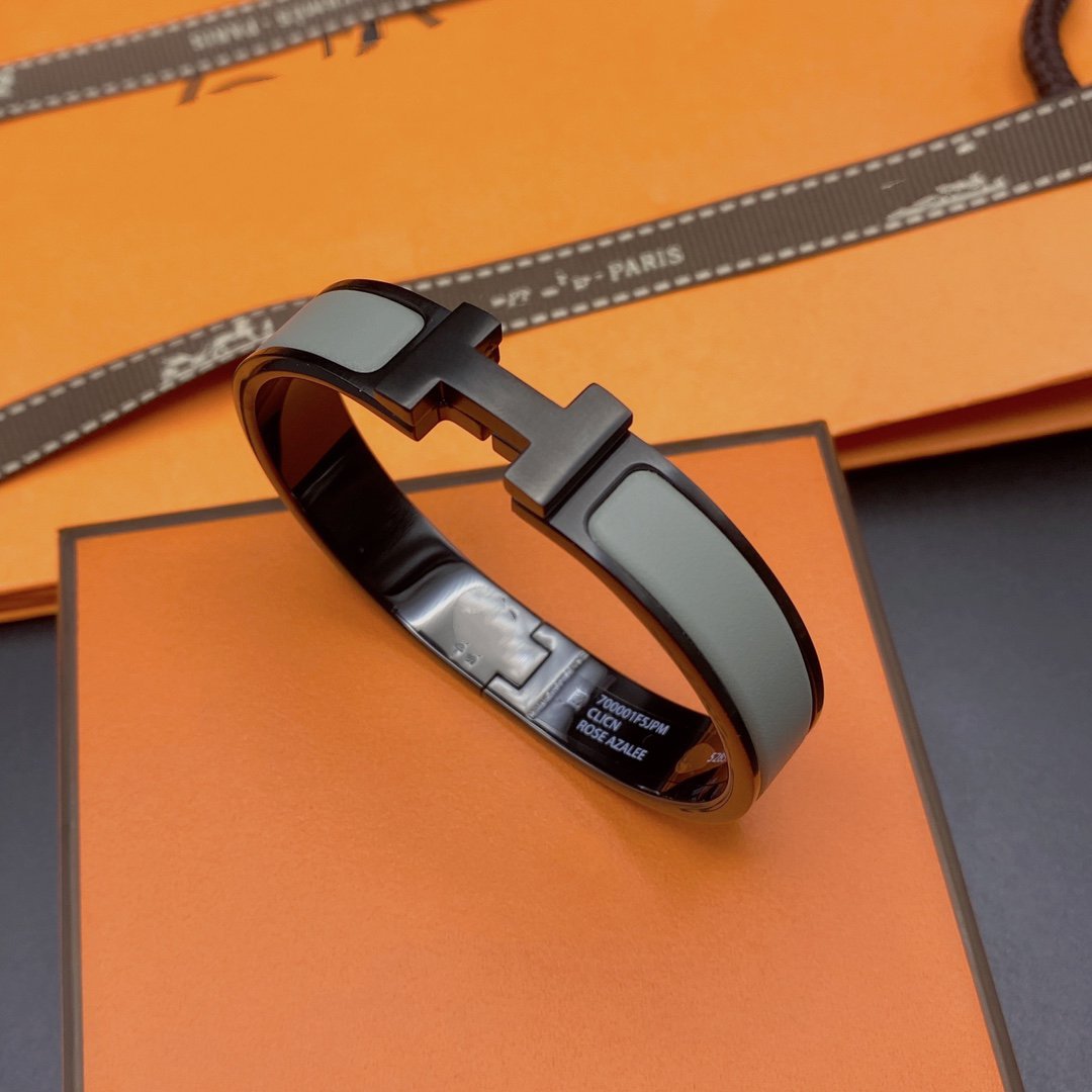 [Radiant Gem]¯CLIC HM SO BLACK GREY BRACELET