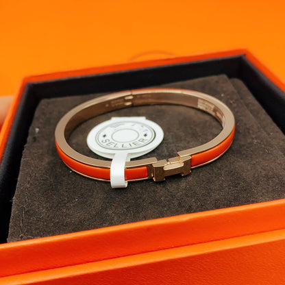 [Radiant Gem]¯CLASSIC HM CLIC RED 8MM ENAMEL BRACELET