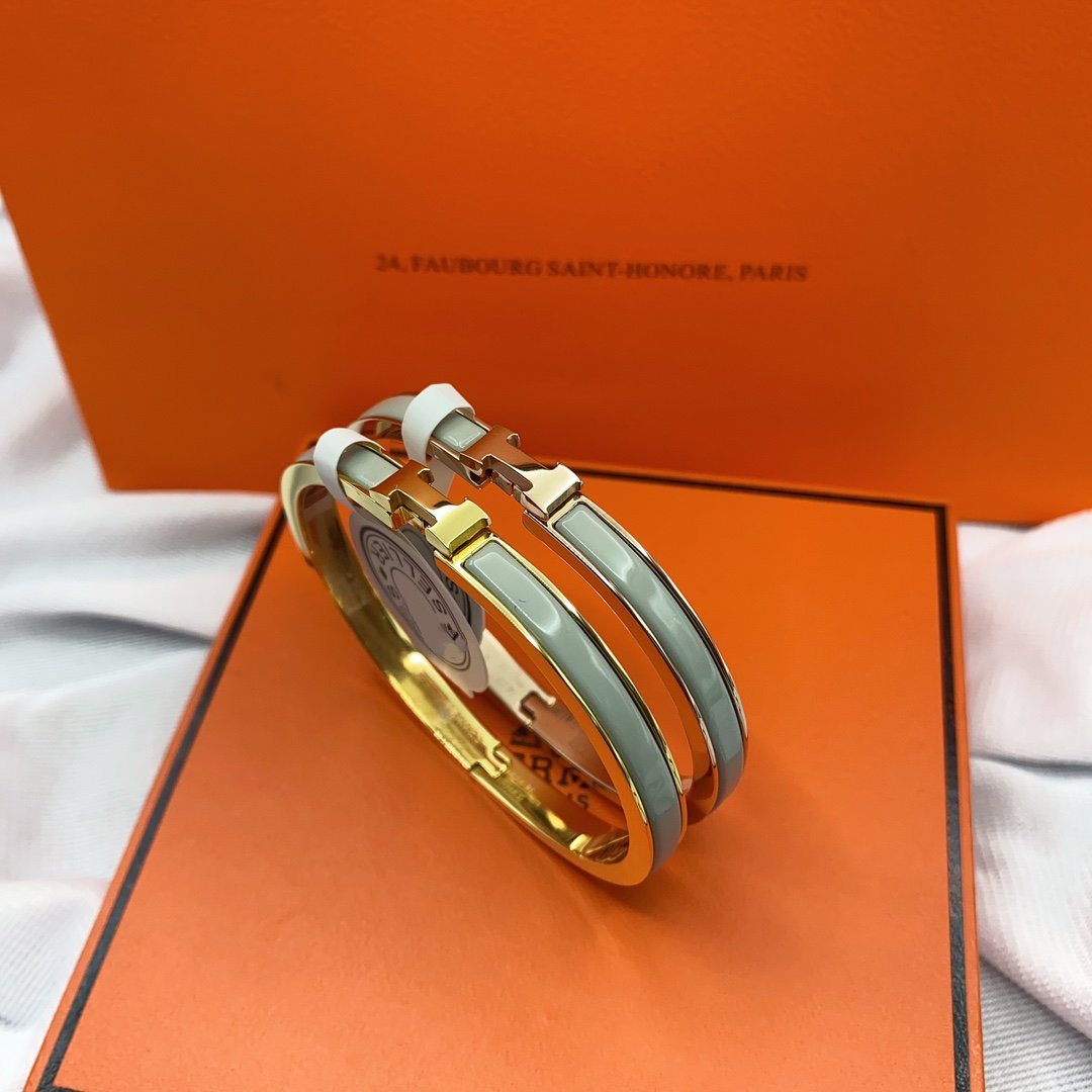 [Radiant Gem]¯CLASSIC HM CLIC GREEN 8MM ENAMEL BRACELET