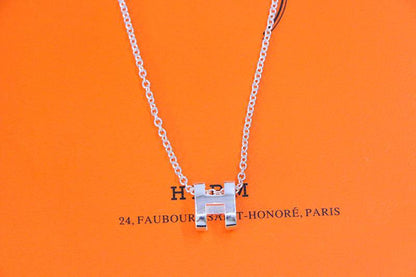 [Radiant Gem]¯HM NECKLACE H LETTER OVAL SERIES