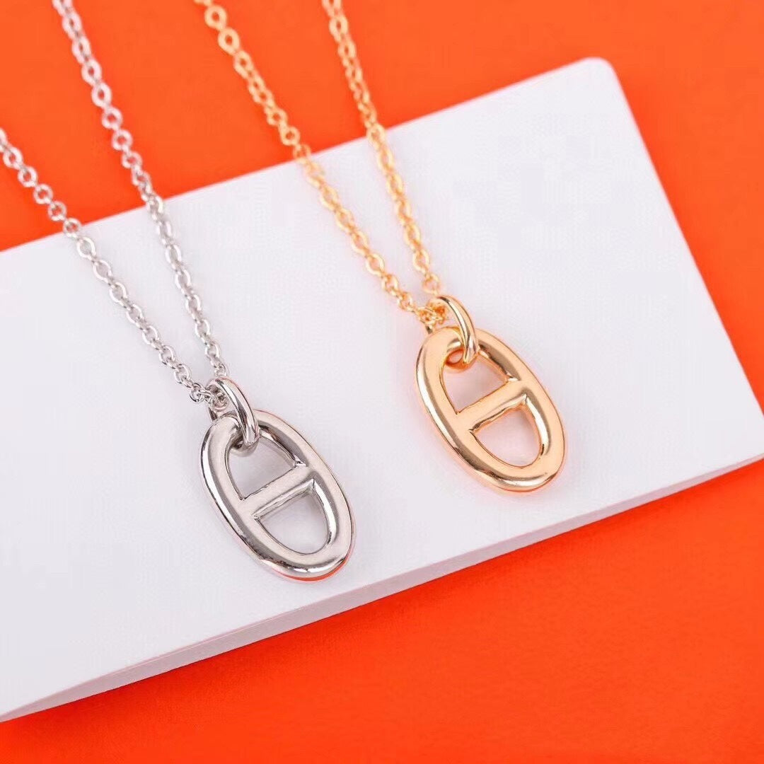 [Radiant Gem]¯HM PIG NOSE NECKLACE