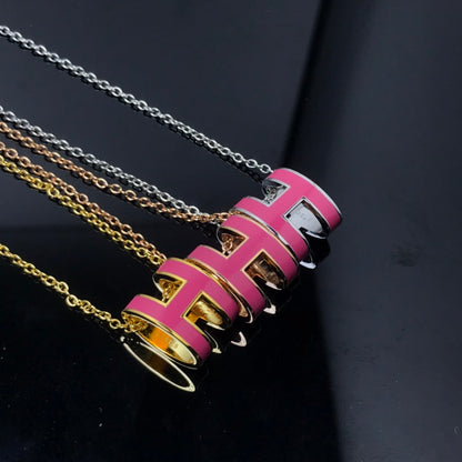[Radiant Gem]¯H NECKLACE PINK