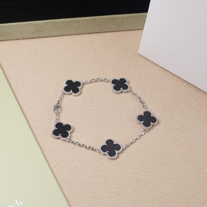 [Radiant Gem]New CLOVER 5 MOTIF ONYXS BRACELET COLLECTION