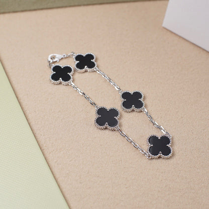 [Radiant Gem]New CLOVER 5 MOTIF ONYXS BRACELET COLLECTION