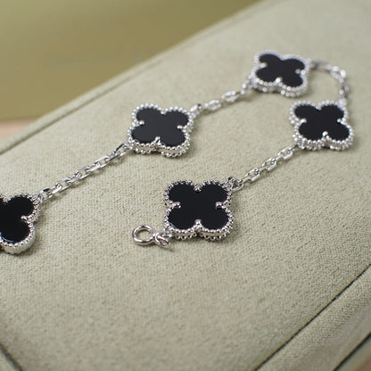 [Radiant Gem]New CLOVER 5 MOTIF ONYXS BRACELET COLLECTION