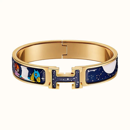 [Radiant Gem]¯H STAR AND MOON BRACELET 12MM