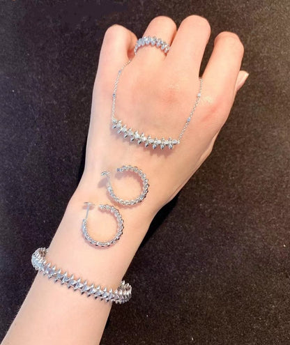 [Radiant Gem]¯CLASH SILVER BRACELET