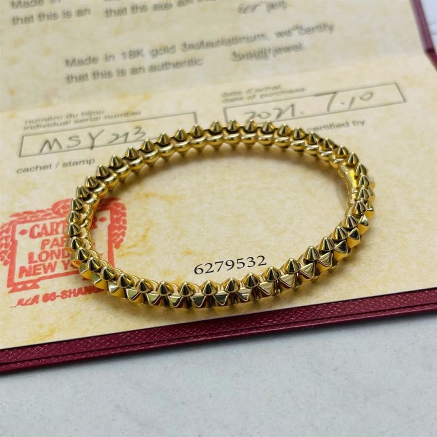 [Radiant Gem]¯CLASH GOLD BRACELET