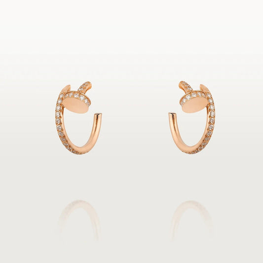 [Radiant Gem]¯JUSTE EARRINGS 12.75MM PINK GOLD DIAMOND