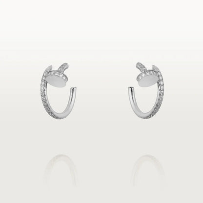 [Radiant Gem]¯JUSTE EARRINGS 12.75MM SILVER DIAMOND