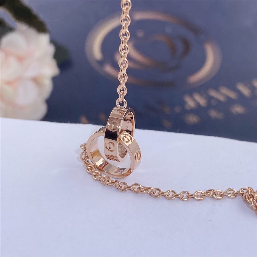 [Radiant Gem]¯LOVE BRACELET DOUBLE RING