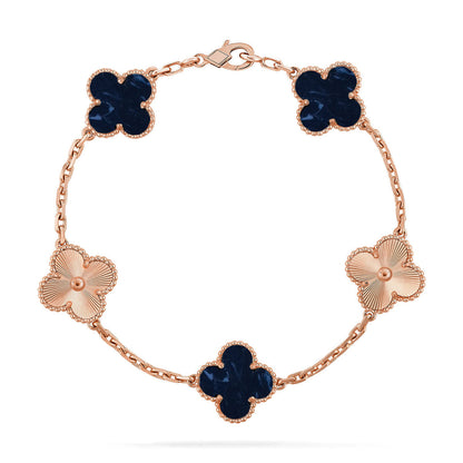 [Radiant Gem]New CLOVER 5 MOTIF PIETERSITE BRACELET COLLECTION