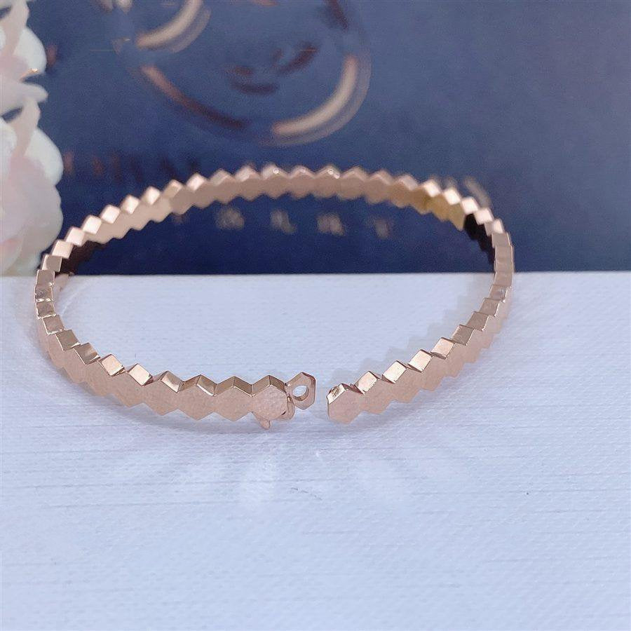 [Radiant Gem]¯BEE LOVE PINK GOLD BRACELET