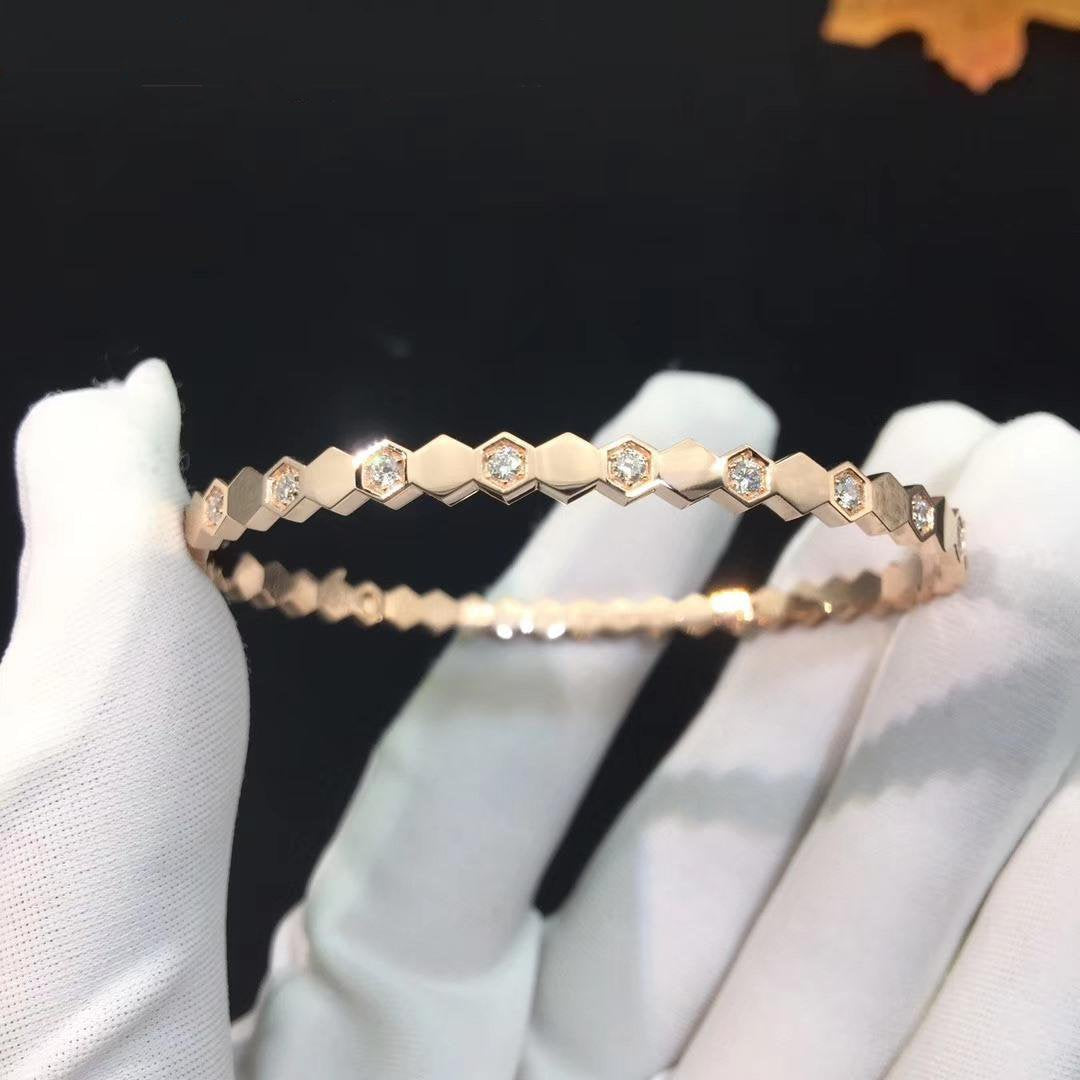 [Radiant Gem]¯BEE LOVE SILVER DIAMOND BRACELET