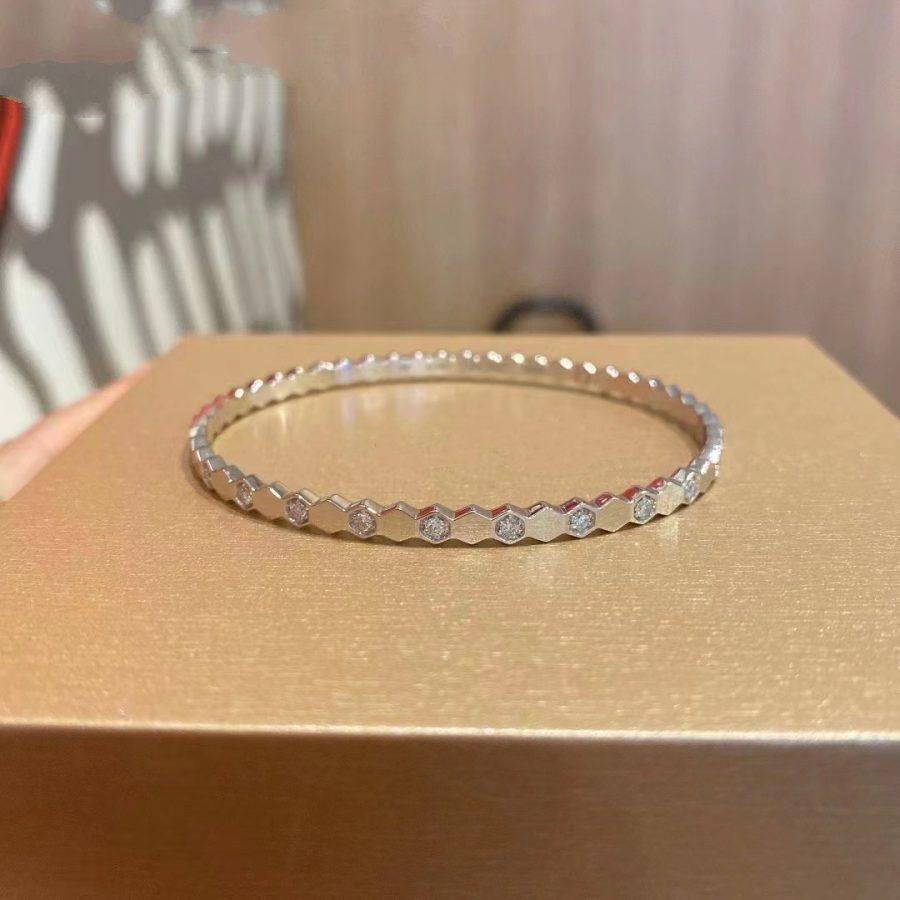 [Radiant Gem]¯BEE LOVE SILVER DIAMOND BRACELET
