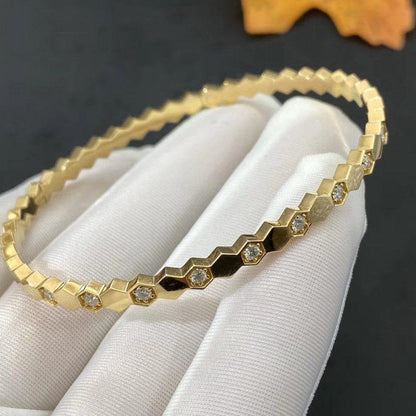 [Radiant Gem]¯BEE LOVE GOLD DIAMOND BRACELET