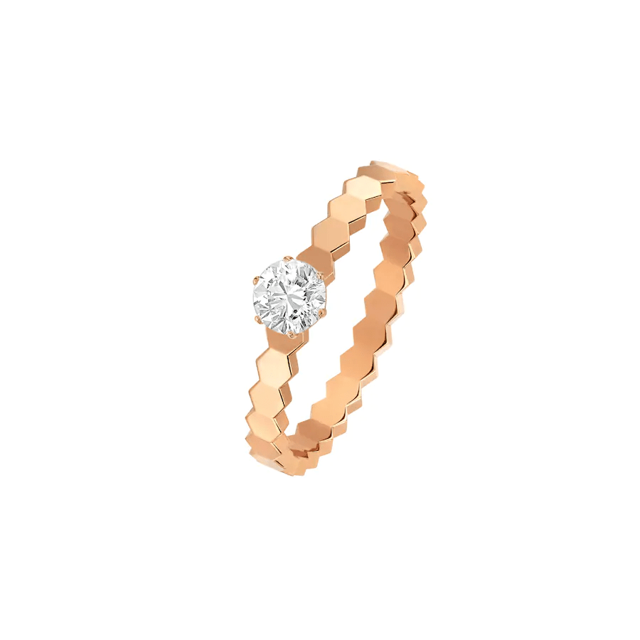 [Radiant Gem]¯BEE LOVE RING PINK GOLD 1 DIAMOND