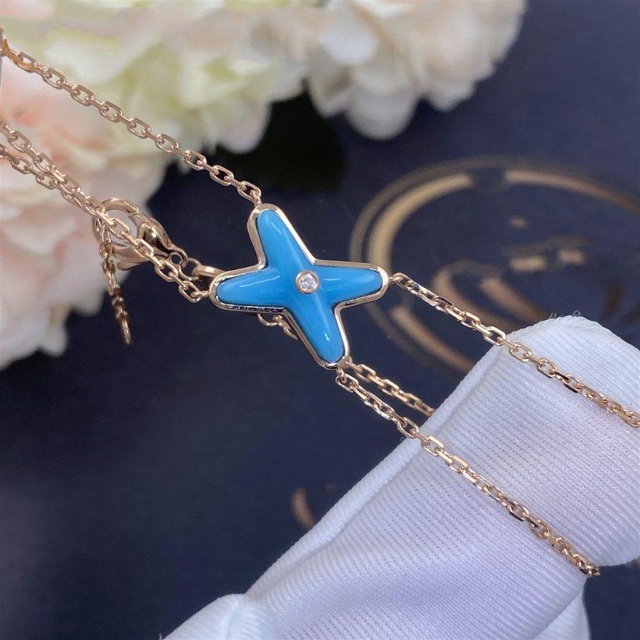[Radiant Gem]¯JEUX BRACELET TURQUOISE PINK GOLD 1 DIAMOND