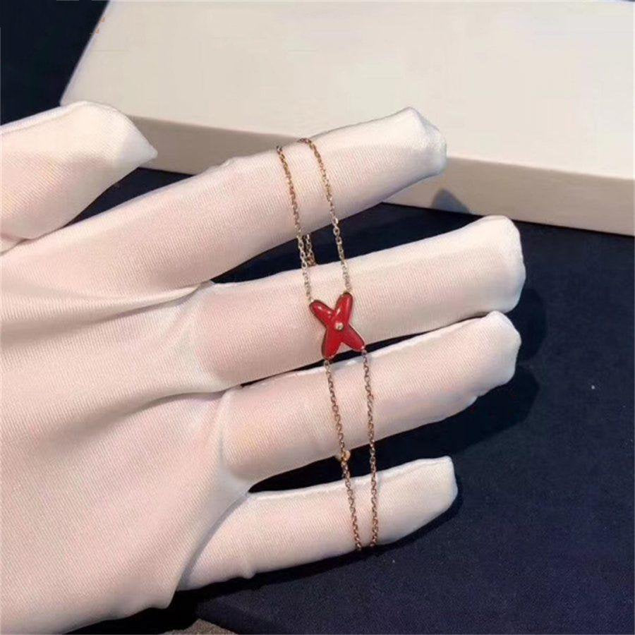 [Radiant Gem]¯JEUX BRACELET CARNELIAN PINK GOLD 1 DIAMOND