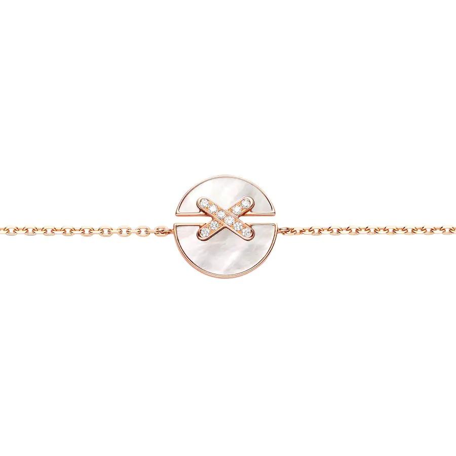 [Radiant Gem]¯JEUX DE BRACELET MOP PINK GOLD DIAMONDS