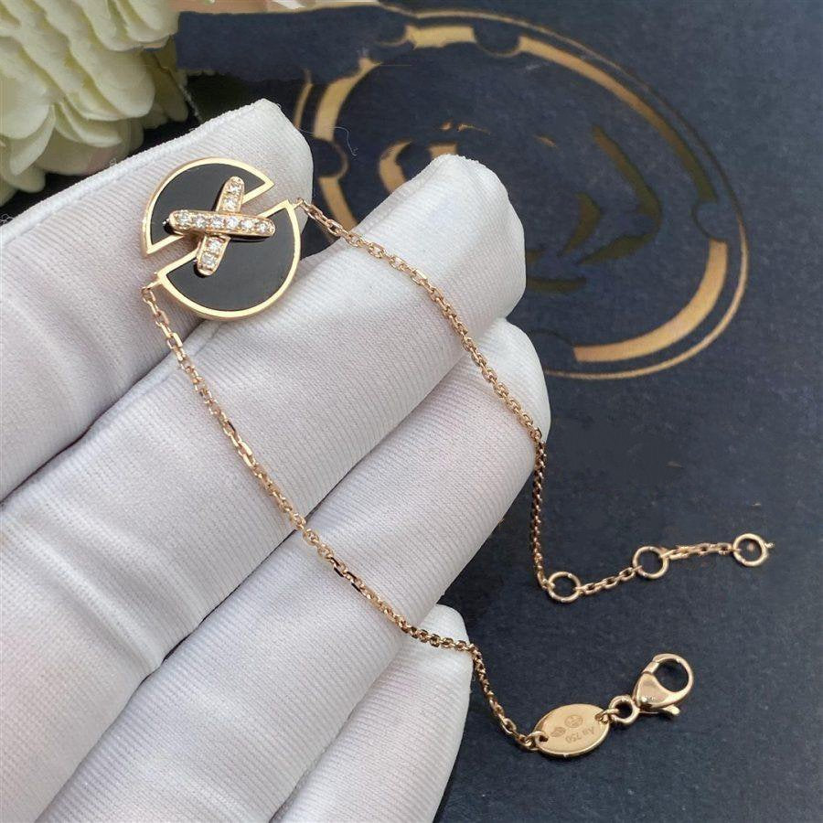 [Radiant Gem]¯JEUX DE BRACELET ONYX PINK GOLD DIAMOND