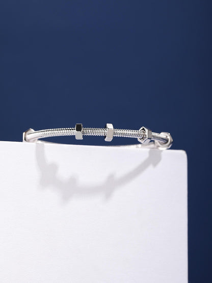 [[Radiant Gem]¯]CT THREADED BRACELET