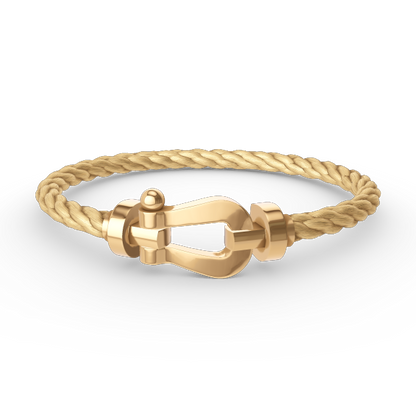 [Radiant Gem]¯FORCE LARGE HORSESHOE NO DIAMOND BRACELET GOLD