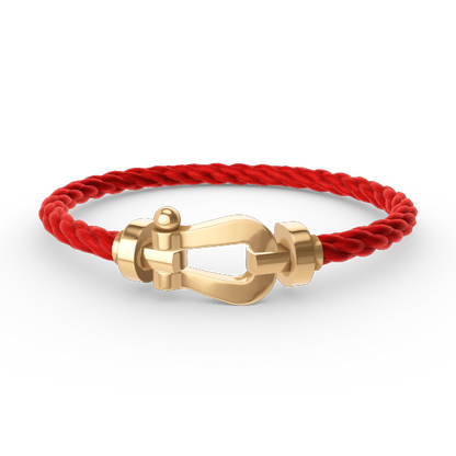 [Radiant Gem]¯FORCE LARGE HORSESHOE NO DIAMOND BRACELET GOLD