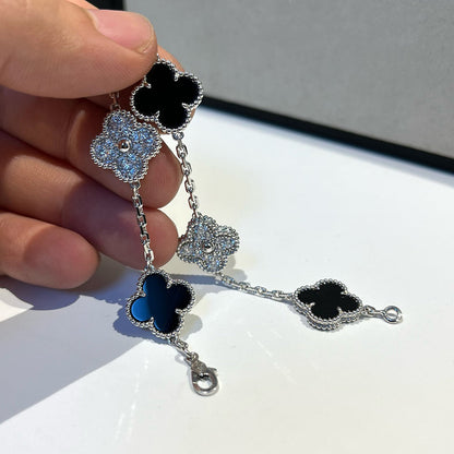 [Radiant Gem]New CLOVER 5 MOTIF ONYXS BRACELET COLLECTION
