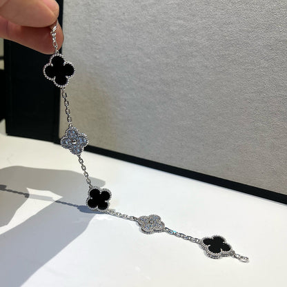 [Radiant Gem]New CLOVER 5 MOTIF ONYXS BRACELET COLLECTION