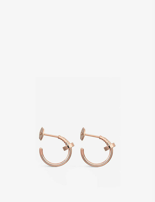 [Radiant Gem]¯JUSTE EARRINGS PINK GOLD