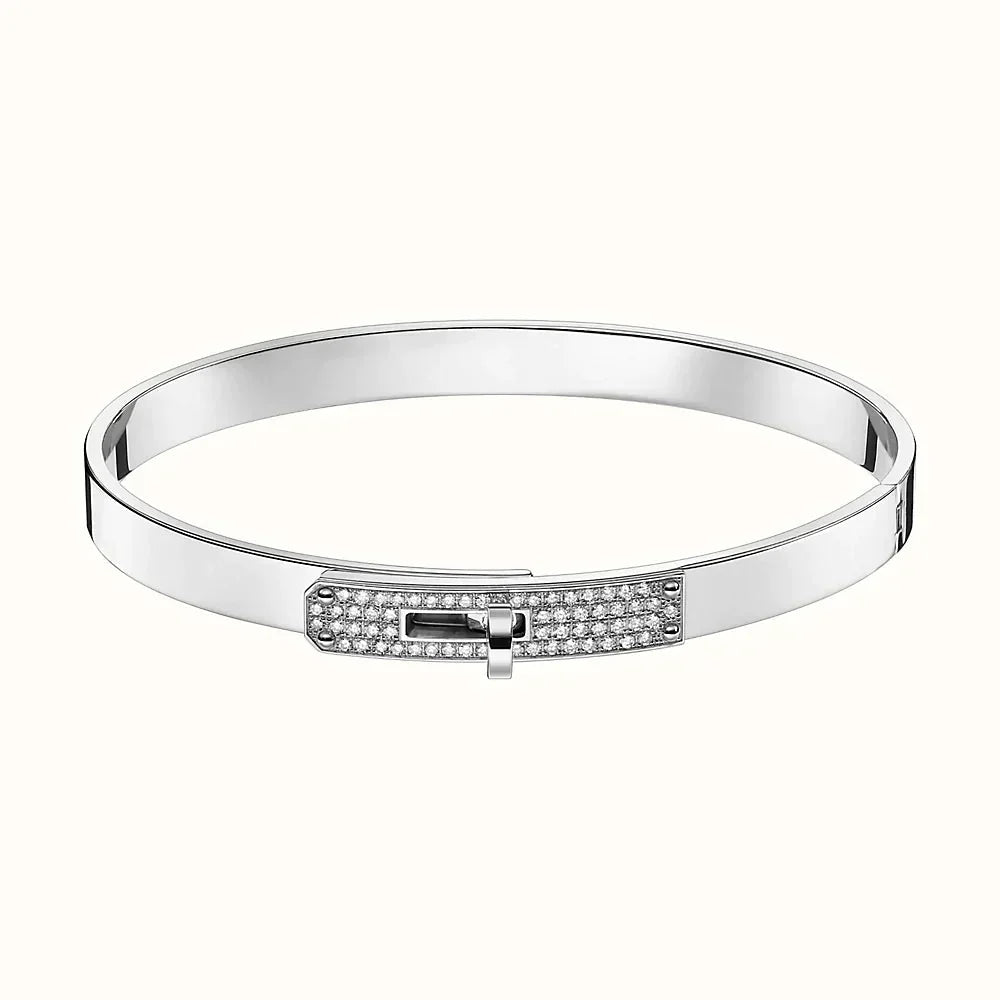 [Radiant Gem]¯KELLY SILVER DIAMOND BRACELET