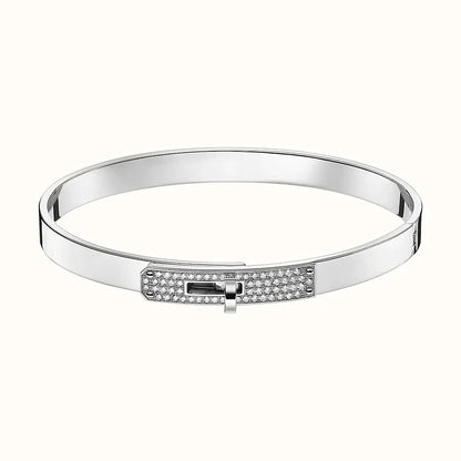 [Radiant Gem]¯KELLY SILVER DIAMOND BRACELET
