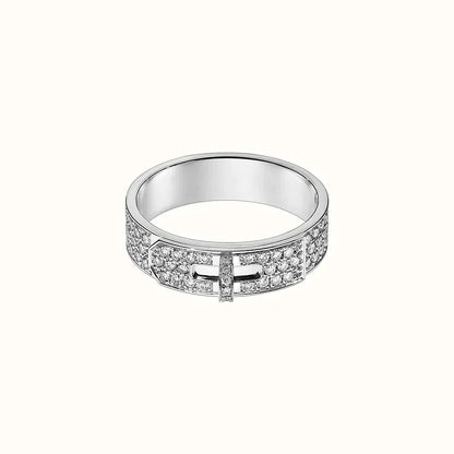 [Radiant Gem]¯KELLY SILVER DIAMOND RING