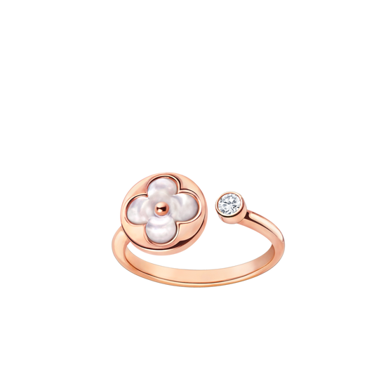 [Radiant Gem]¯SUN 1 DIAMOND PINK MOP RING