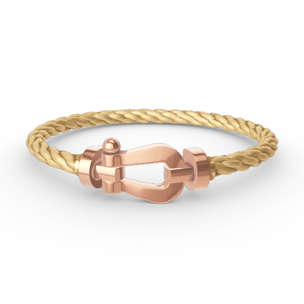 [Radiant Gem]¯FORCE LARGE HORSESHOE NO DIAMOND BRACELET ROSE GOLD