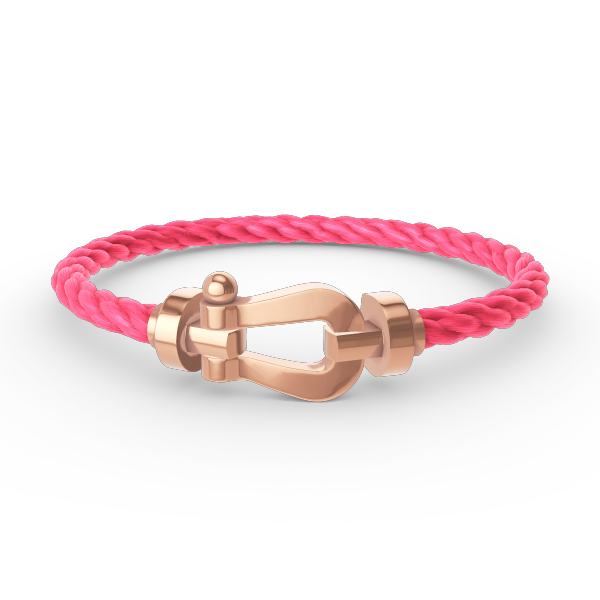 [Radiant Gem]¯FORCE LARGE HORSESHOE NO DIAMOND BRACELET ROSE GOLD