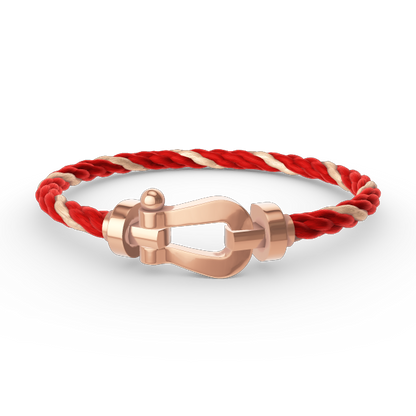 [Radiant Gem]¯FORCE LARGE HORSESHOE NO DIAMOND BRACELET ROSE GOLD